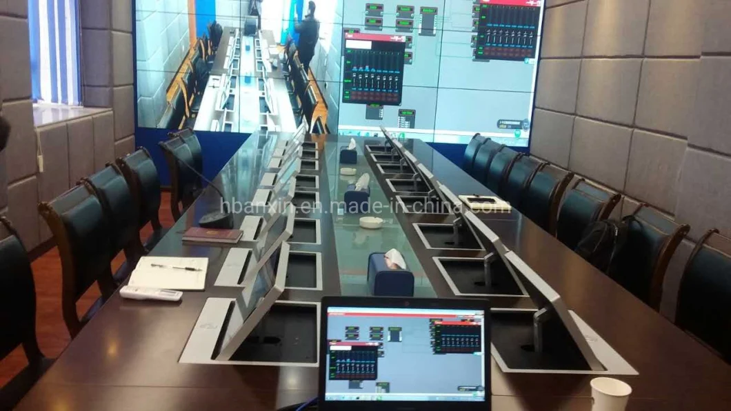 Ultrathin Smart Electric LCD Monitor for Conference System