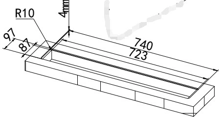 Motorized Retractable Touch Monitor for Integrated Into Meeting Room Table