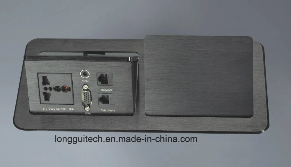 Dual Panel Desktop Pop -up Socket Lgt-304